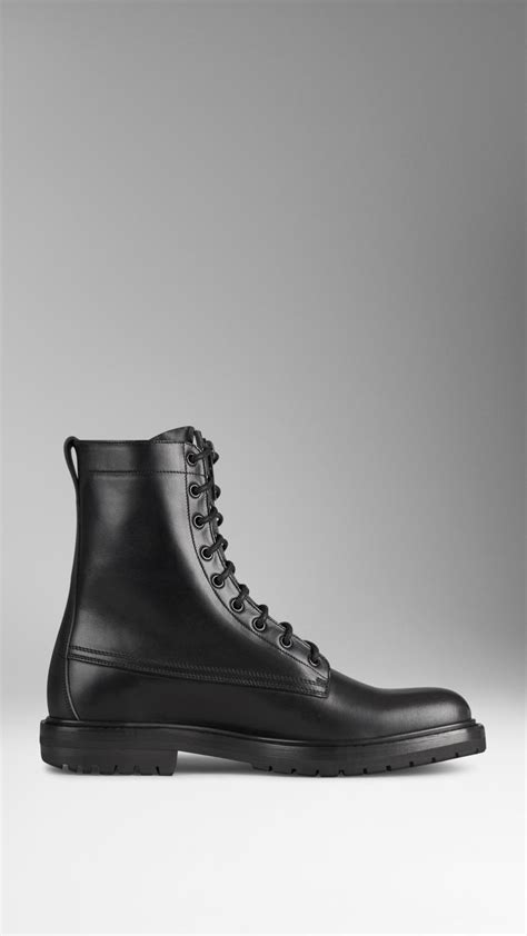 burberry military boots mens|Burberry men's winter boots.